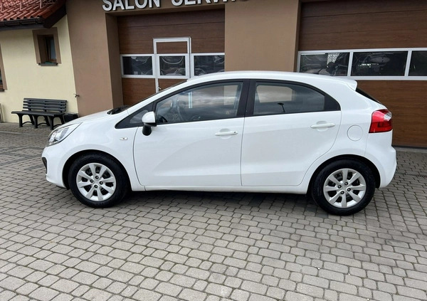 Kia Rio cena 27900 przebieg: 104000, rok produkcji 2012 z Poddębice małe 154